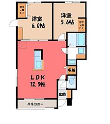 東武日光線 新鹿沼駅 徒歩19分