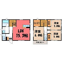 JR東北本線 雀宮駅 徒歩27分
