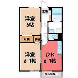 JR東北本線 宇都宮駅 バス39分 北原下車 徒歩8分