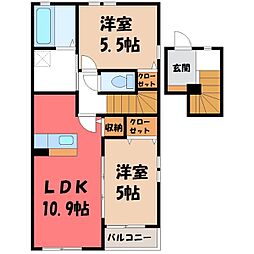 グリーンガーデン II A 2階