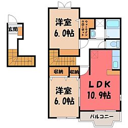 東武日光線 北鹿沼駅 徒歩12分