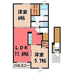 グリーンガーデン V 2階/-