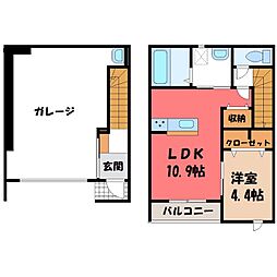 東武宇都宮線 東武宇都宮駅 徒歩23分 1階/-