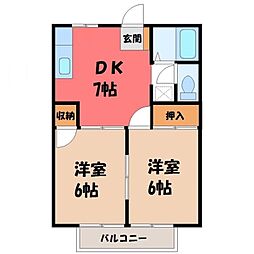 JR東北新幹線 宇都宮駅 バス14分 御幸ヶ原元町下車 徒歩8分 1階/-