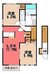 アドラブール 2階