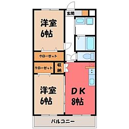 JR日光線 鶴田駅 徒歩26分