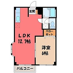 エルディム中三川 2階