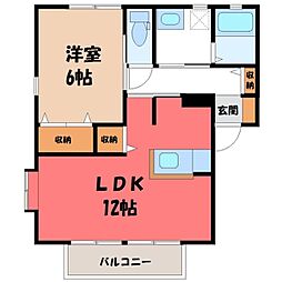 東武宇都宮線 国谷駅 徒歩2分 2階/-