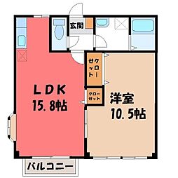 JR東北新幹線 宇都宮駅 バス21分 中丸下車 徒歩7分