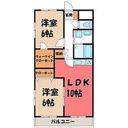 東武宇都宮線 南宇都宮駅 徒歩17分 2階/-