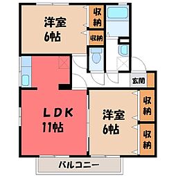 JR東北新幹線 宇都宮駅 バス25分 中丸公園前下車 徒歩10分