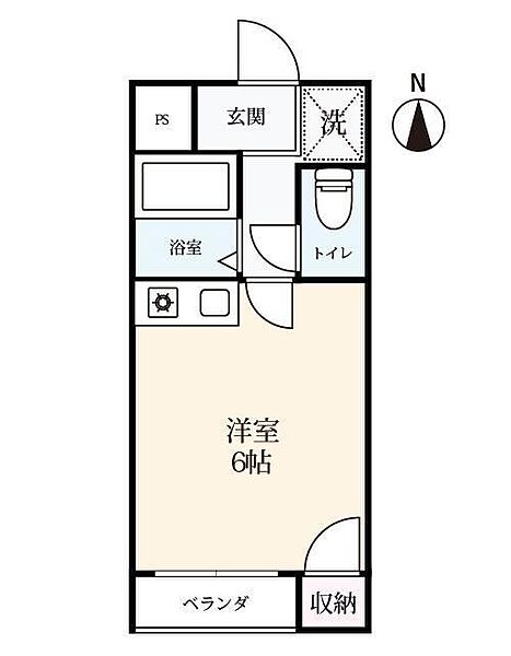 セルシオ佐大前 408｜佐賀県佐賀市与賀町(賃貸マンション1R・4階・17.28㎡)の写真 その2