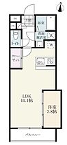 (仮称)佐賀市西田代一丁目マンション 106 ｜ 佐賀県佐賀市西田代1丁目（賃貸マンション1LDK・1階・32.75㎡） その2