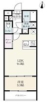 (仮称)佐賀市西田代一丁目マンション 203 ｜ 佐賀県佐賀市西田代1丁目（賃貸マンション1LDK・2階・31.25㎡） その2