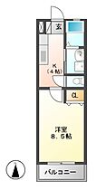 リフュージ  ｜ 岐阜県関市大杉（賃貸マンション1K・2階・28.12㎡） その2