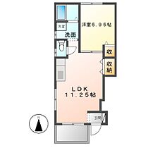 サニーハイツ  ｜ 岐阜県関市中福野町（賃貸アパート1LDK・1階・42.34㎡） その2