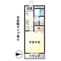 ラビットストリートII  ｜ 岐阜県岐阜市太郎丸新屋敷（賃貸アパート1K・1階・28.65㎡） その2