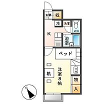 レオパレスＫitaichi　Ｗ  ｜ 岐阜県美濃加茂市太田町（賃貸アパート1K・1階・23.61㎡） その2