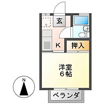 コスモスハウスＢ  ｜ 岐阜県美濃加茂市本郷町７丁目（賃貸アパート1K・2階・19.83㎡） その2