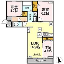 ビアントゥール  ｜ 岐阜県美濃加茂市山手町３丁目（賃貸アパート3LDK・1階・62.93㎡） その1