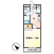 ＣＥＮＴＥＲ　ＨＩＬＬＳ  ｜ 岐阜県美濃加茂市蜂屋町上蜂屋（賃貸アパート1K・2階・30.96㎡） その1