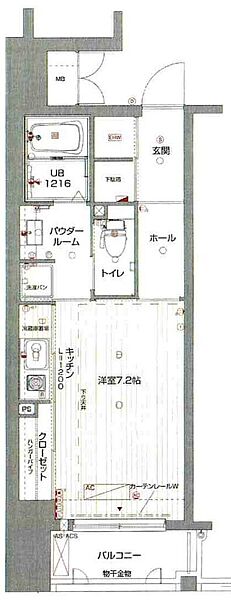 エイペックス東心斎橋I 301｜大阪府大阪市中央区島之内１丁目(賃貸マンション1R・3階・29.90㎡)の写真 その2