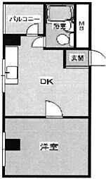 間取図画像 1DK