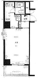 チサンマンション心斎橋二番館 1Kの間取図画像
