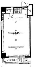 ユニーブル新大阪 ワンルームの間取図画像