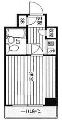 グローバル野田 1Kの間取図画像