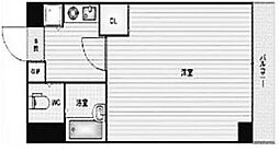 CITYLIFEディナスティ日本橋 1Kの間取図画像