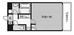 アドバンス新大阪CityLife 1Kの間取図画像