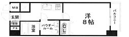 ラナップスクエア新大阪 1Kの間取図画像