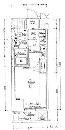 ラナップスクエア四天王寺 1Kの間取図画像
