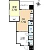 デュオフラッツ西新WEST5階8.1万円