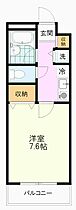 イル・マーレ東 405 ｜ 東京都武蔵野市境5丁目17-11（賃貸マンション1K・4階・23.20㎡） その2