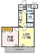 WHITE BIRCH 204 ｜ 東京都練馬区関町北1丁目1-4（賃貸マンション1LDK・2階・40.30㎡） その2