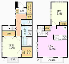 東京都杉並区善福寺3丁目7-10（賃貸テラスハウス2LDK・1階・75.35㎡） その2