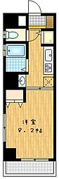 プルミエ府中 1Kの間取図画像