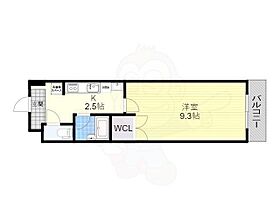 滋賀県草津市野路東４丁目（賃貸マンション1K・5階・26.94㎡） その2