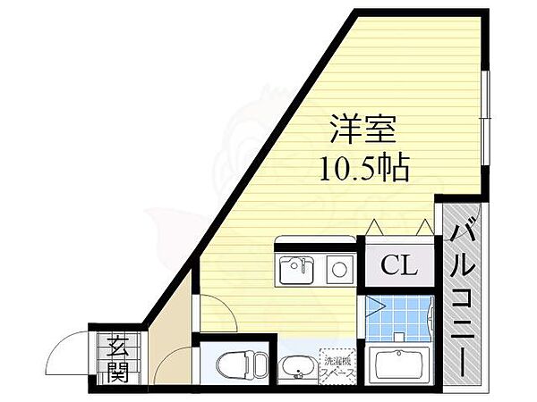 フェイム瀬田 ｜滋賀県大津市大萱５丁目(賃貸マンション1K・1階・31.00㎡)の写真 その2