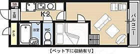 レオパレス21マメゾン  ｜ 滋賀県大津市蓮池町（賃貸アパート1K・1階・22.35㎡） その2