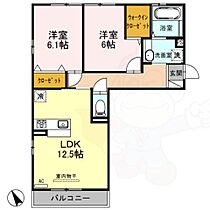 PRATO VERDE  ｜ 滋賀県守山市阿村町（賃貸アパート2LDK・3階・60.43㎡） その2