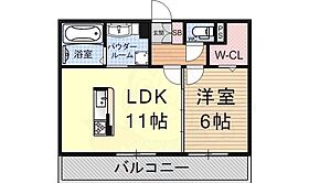 ハイドンホーフ  ｜ 滋賀県大津市一里山５丁目（賃貸アパート1LDK・3階・42.55㎡） その2