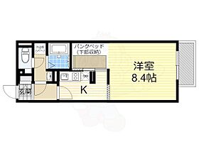 ミランダ阿星2  ｜ 滋賀県湖南市石部南２丁目（賃貸アパート1K・2階・26.08㎡） その2