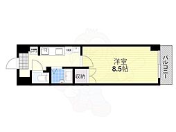 アートプラザ野路 1Kの間取図画像