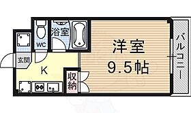 カルテットKOBORI C棟  ｜ 滋賀県大津市大江８丁目（賃貸マンション1K・4階・27.00㎡） その2