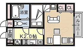 レオパレス21サニーコート  ｜ 滋賀県大津市坂本２丁目（賃貸アパート1K・1階・23.18㎡） その2