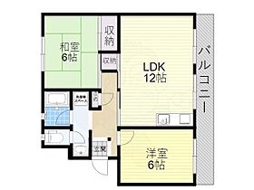 ハイツカームネス  ｜ 滋賀県栗東市岡（賃貸マンション2LDK・4階・55.31㎡） その2