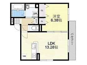 滋賀県大津市玉野浦（賃貸アパート1LDK・1階・47.58㎡） その2